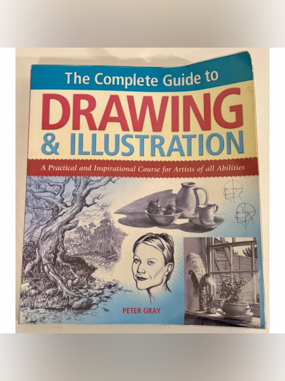The Complete Guide to Drawing & Illustration Peter Gray Art Instruction Book